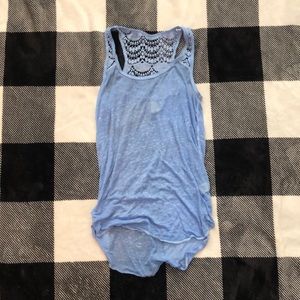 Sky blue tank top